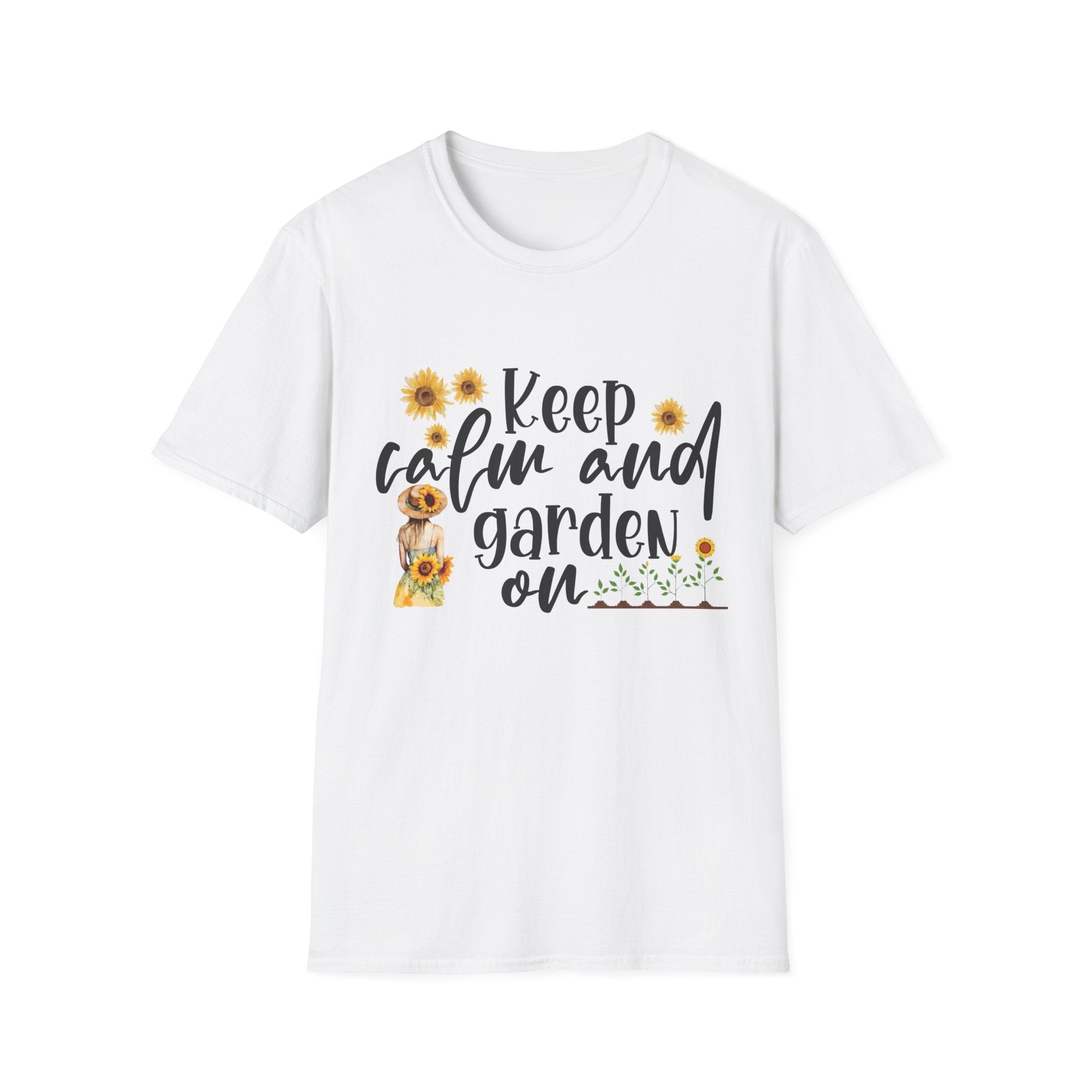 Keep Calm and Garden On T-shirt