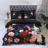 queen size floral bed set