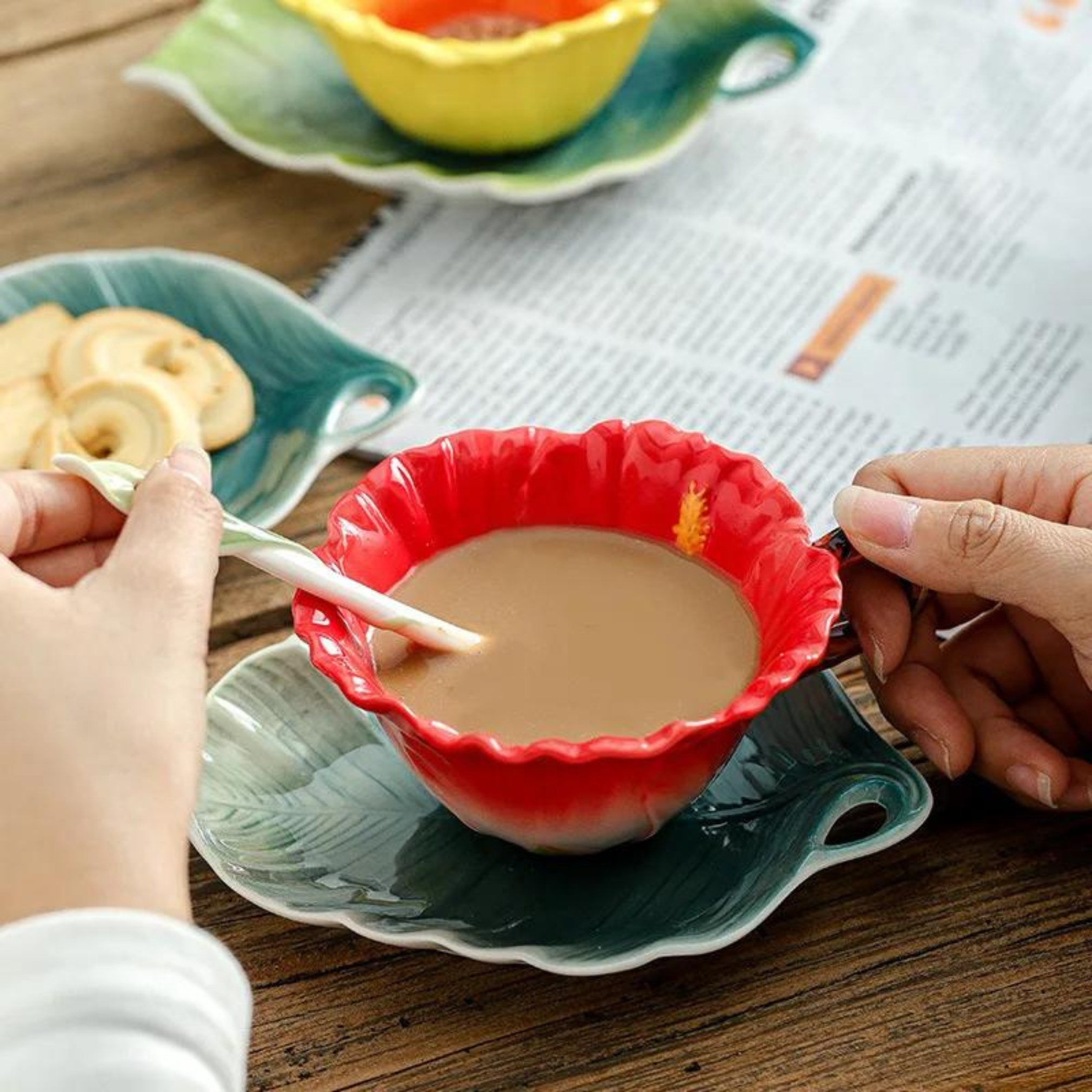 Leaf Shaped Spoon