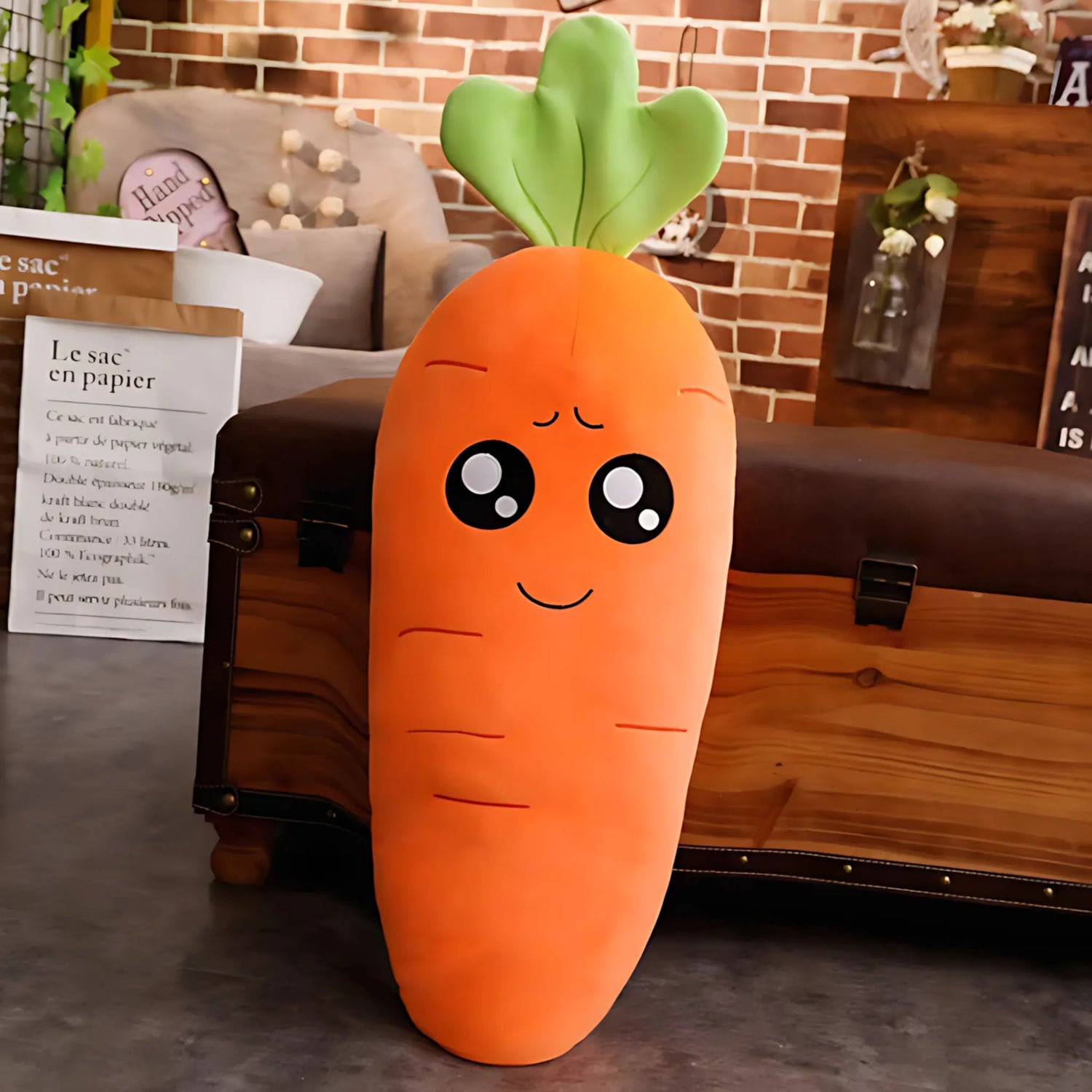 Giant carrot plush