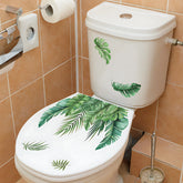 Nature-inspired bathroom sticker
