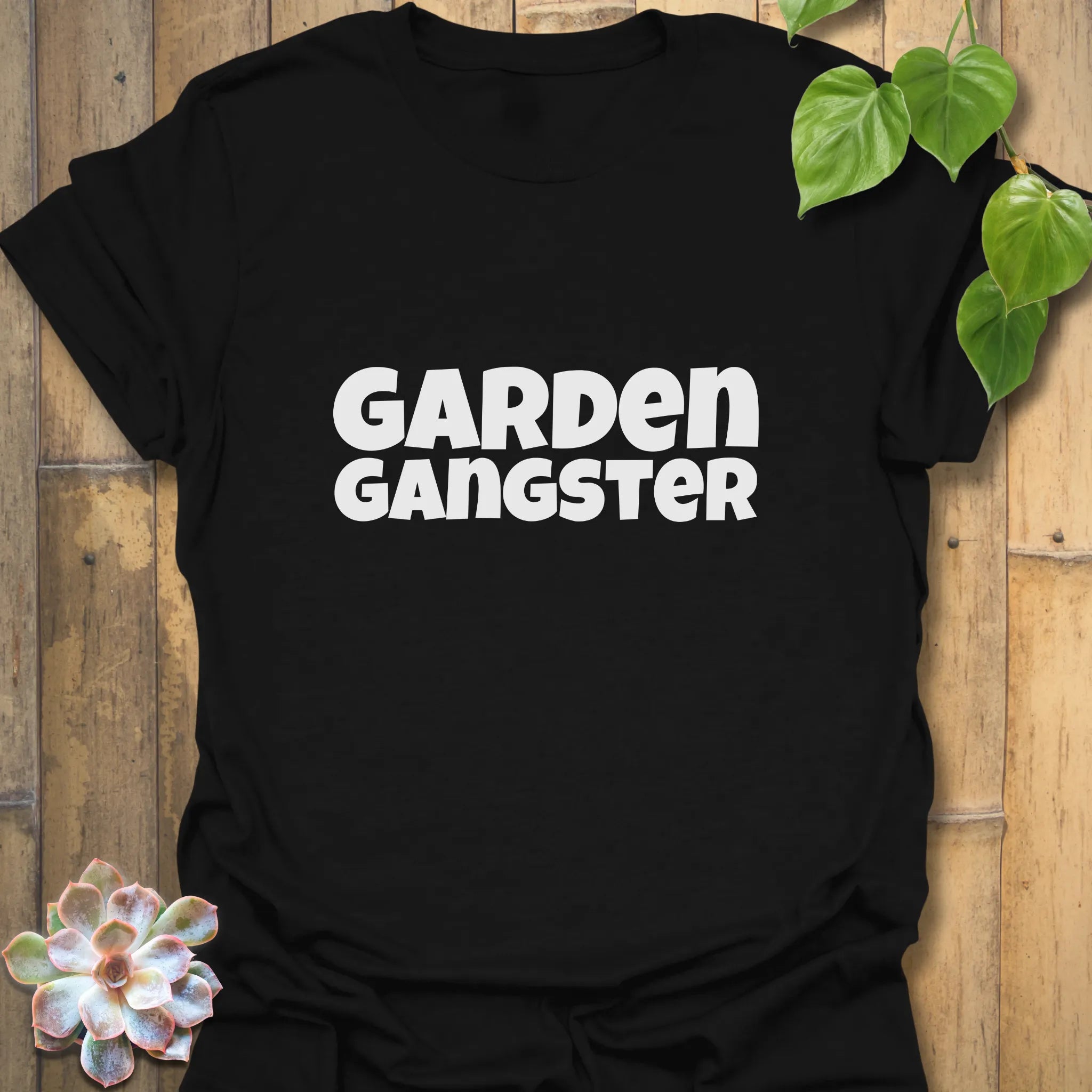 Garden-themed T-shirt