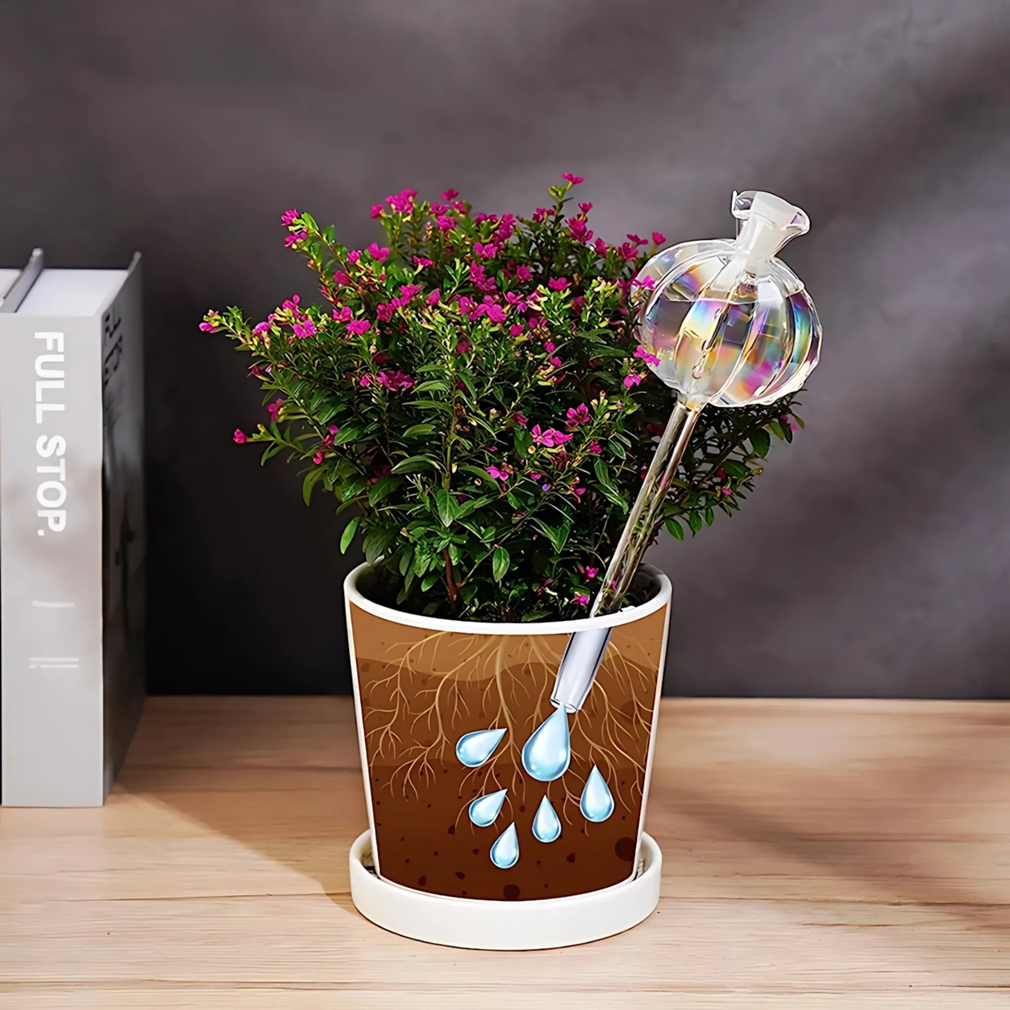 Slow-release watering bulbs