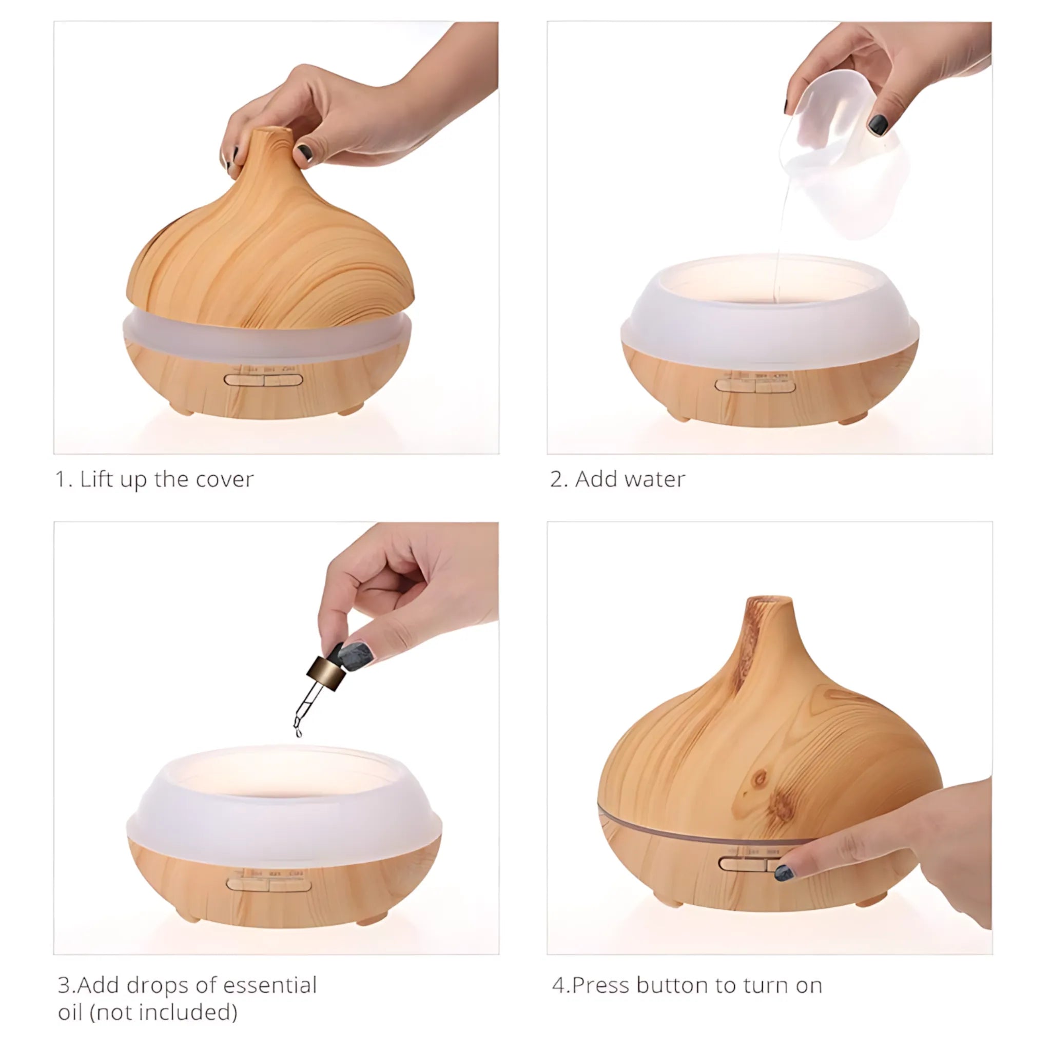 Home fragrance diffuser