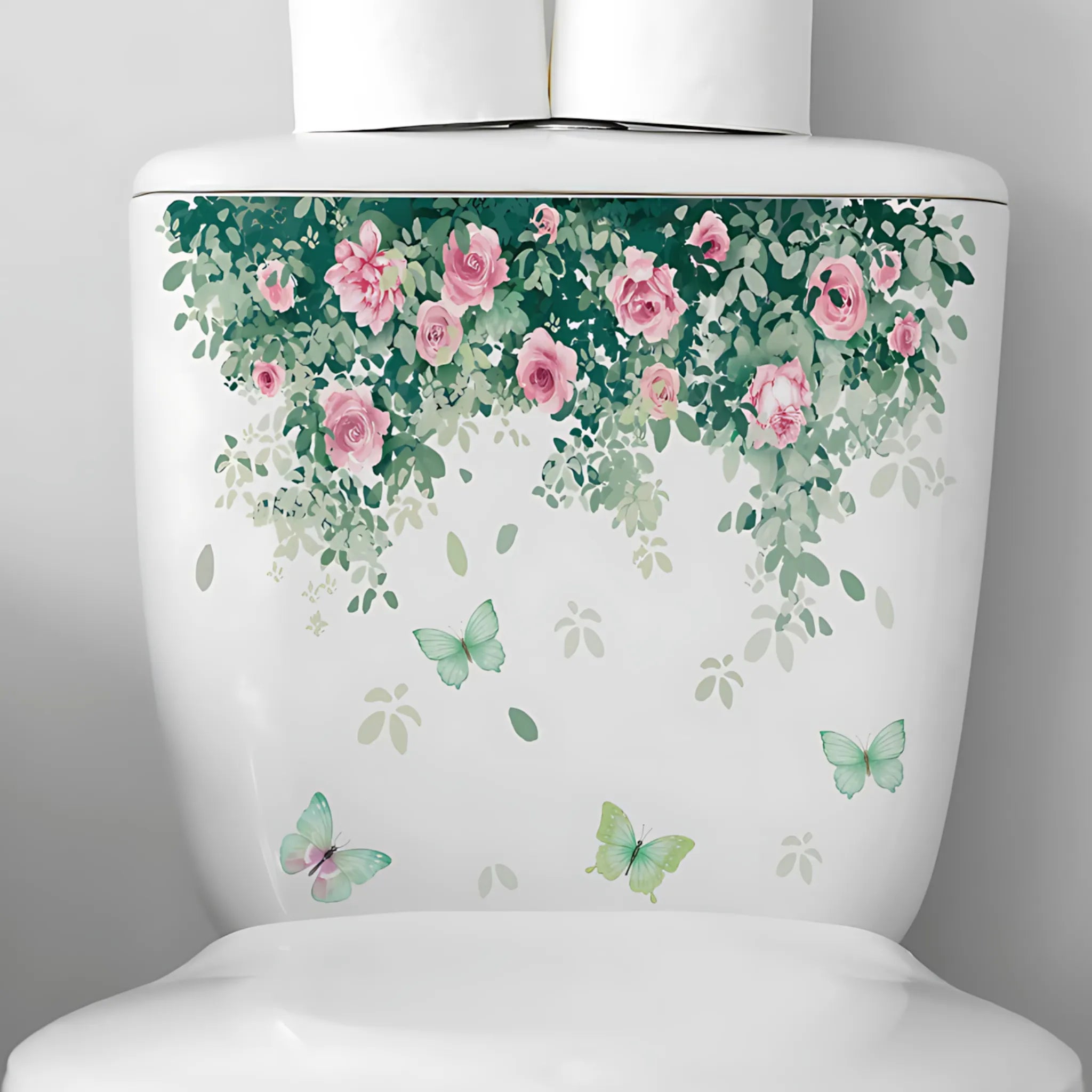 Decorative toilet sticker