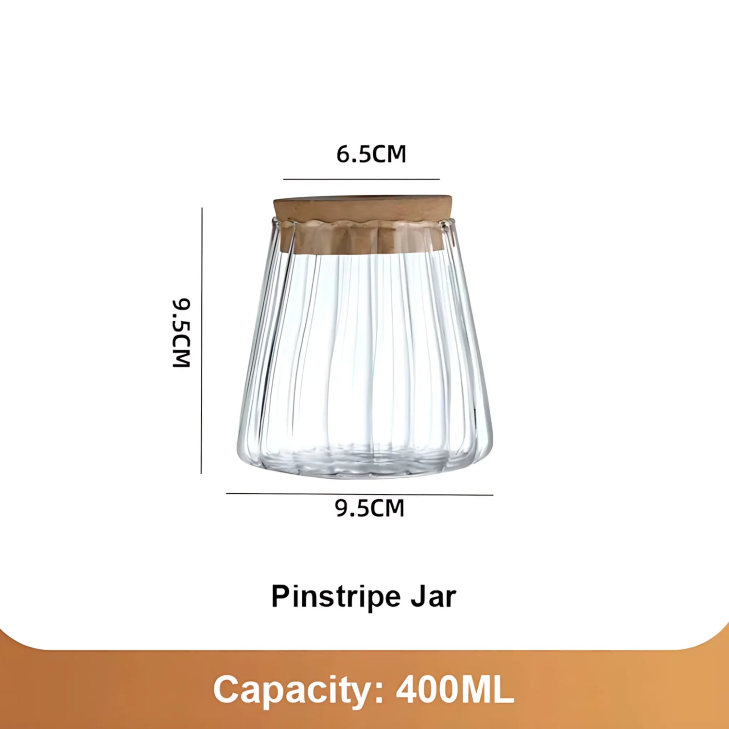Small glass vase