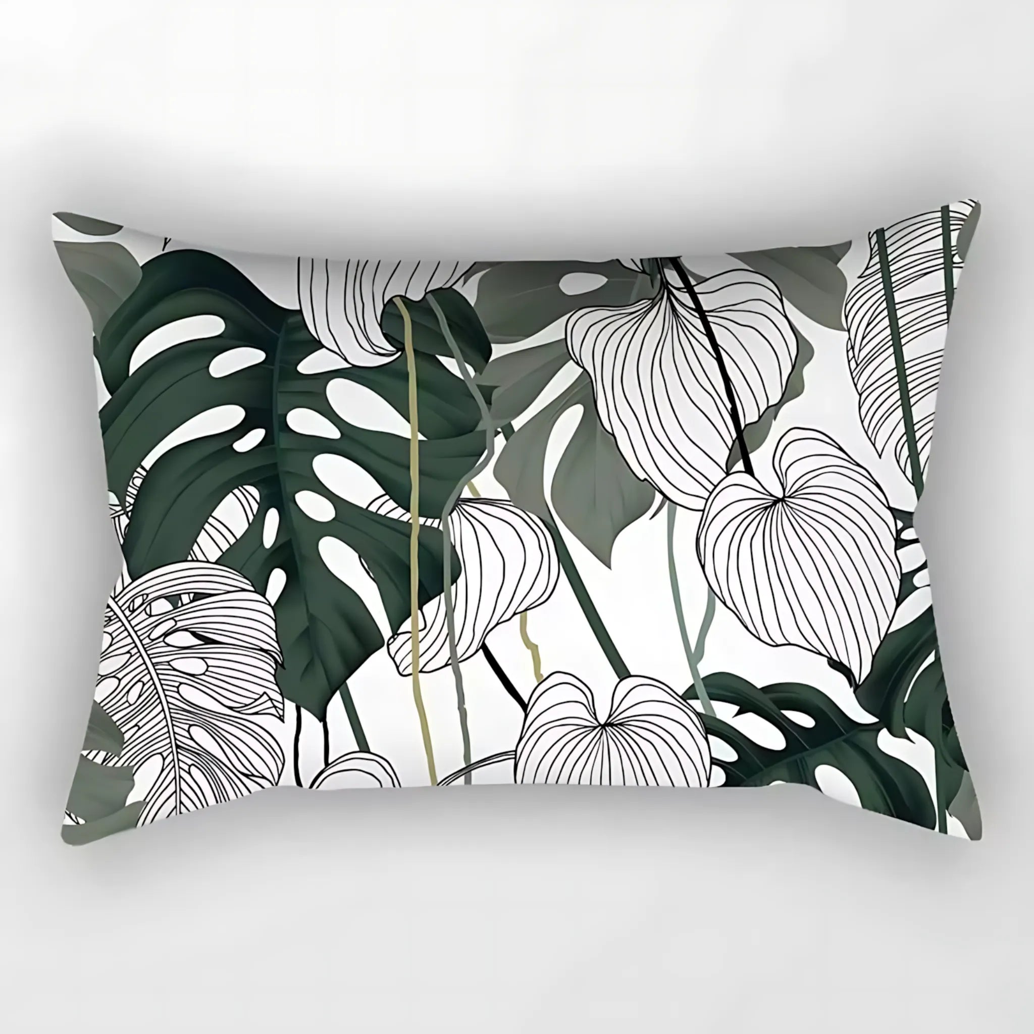 washable tropical pillowcase