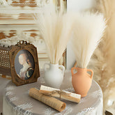 Boho wedding pampas grass decor