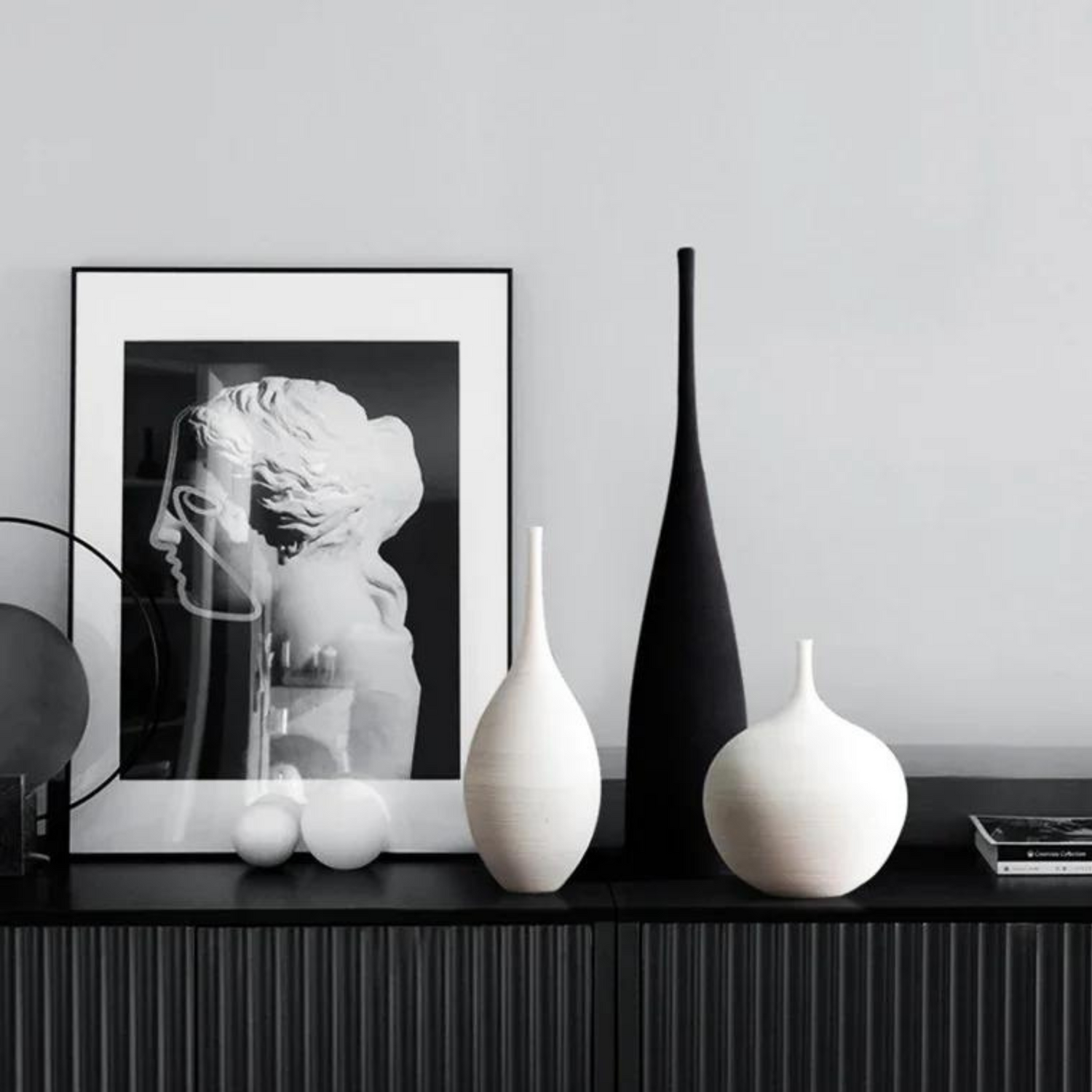 Elegant Vase with Slim Neck