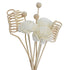 Artificial flower reed diffuser sticks