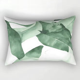 eco-friendly flower pillow cover