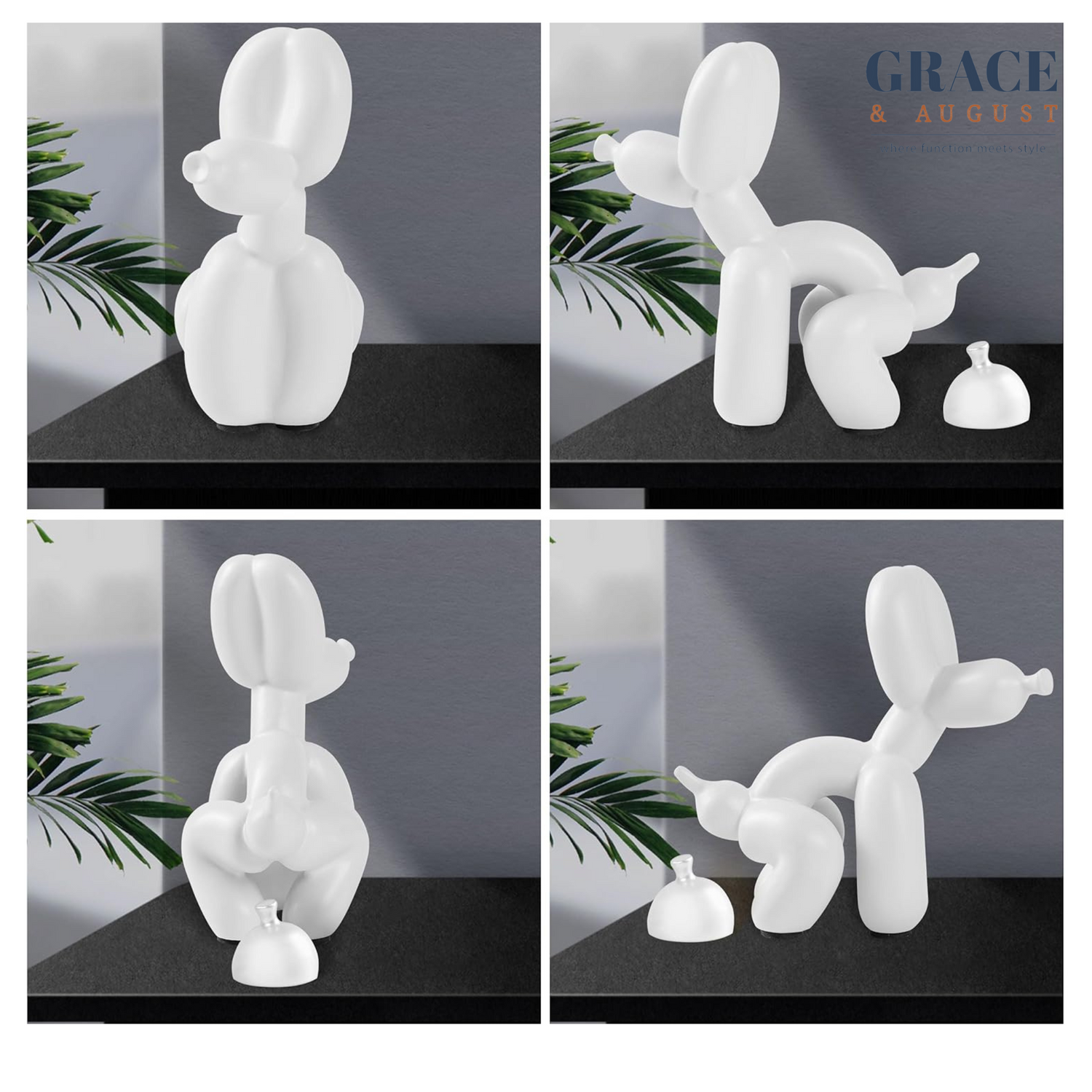 Pooping Dog Decor