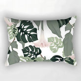 vibrant flower cushion case