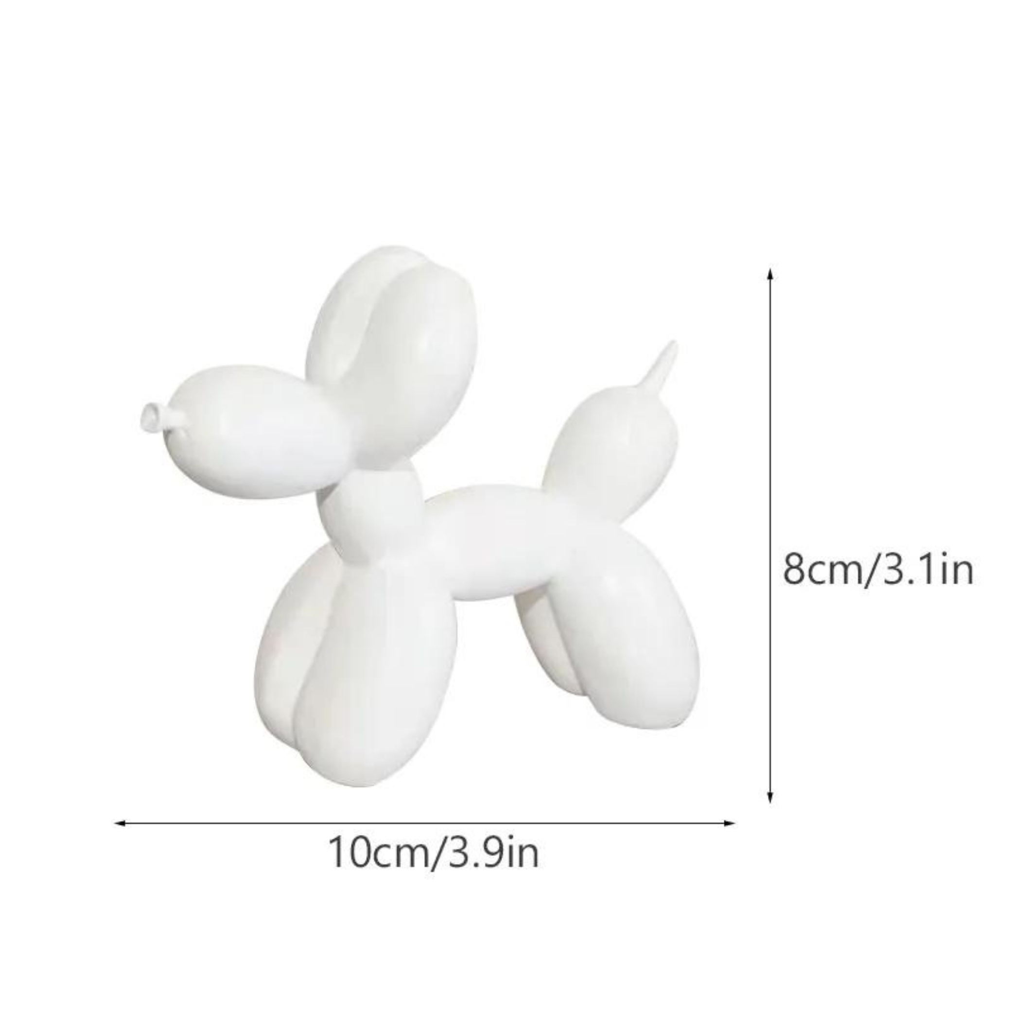 small balloon art dog