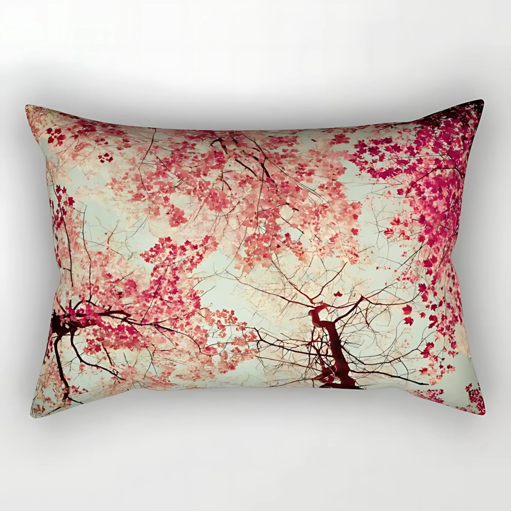 cotton tropical pillow case