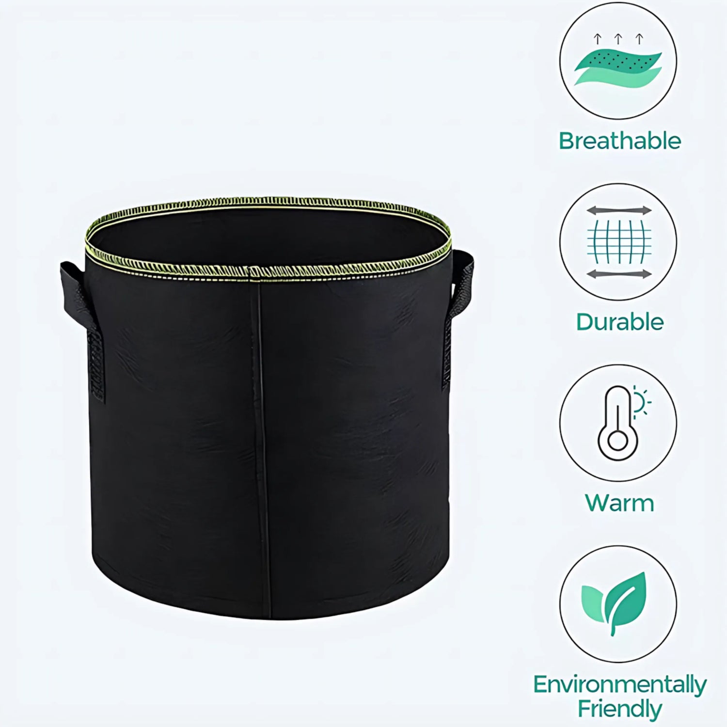 7 gallon felt garden planters