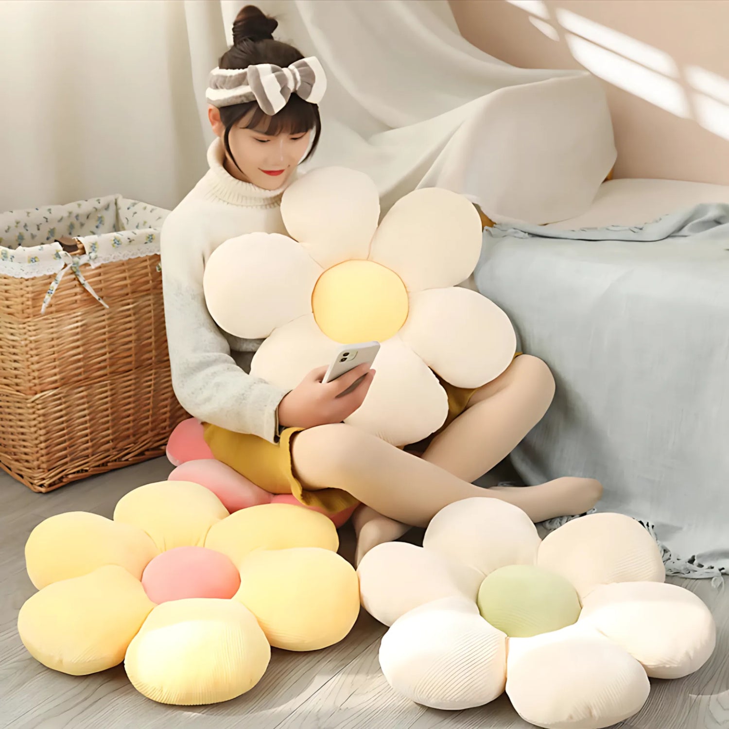 Soft plush cushion
