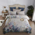 elegant floral cotton bed sheets