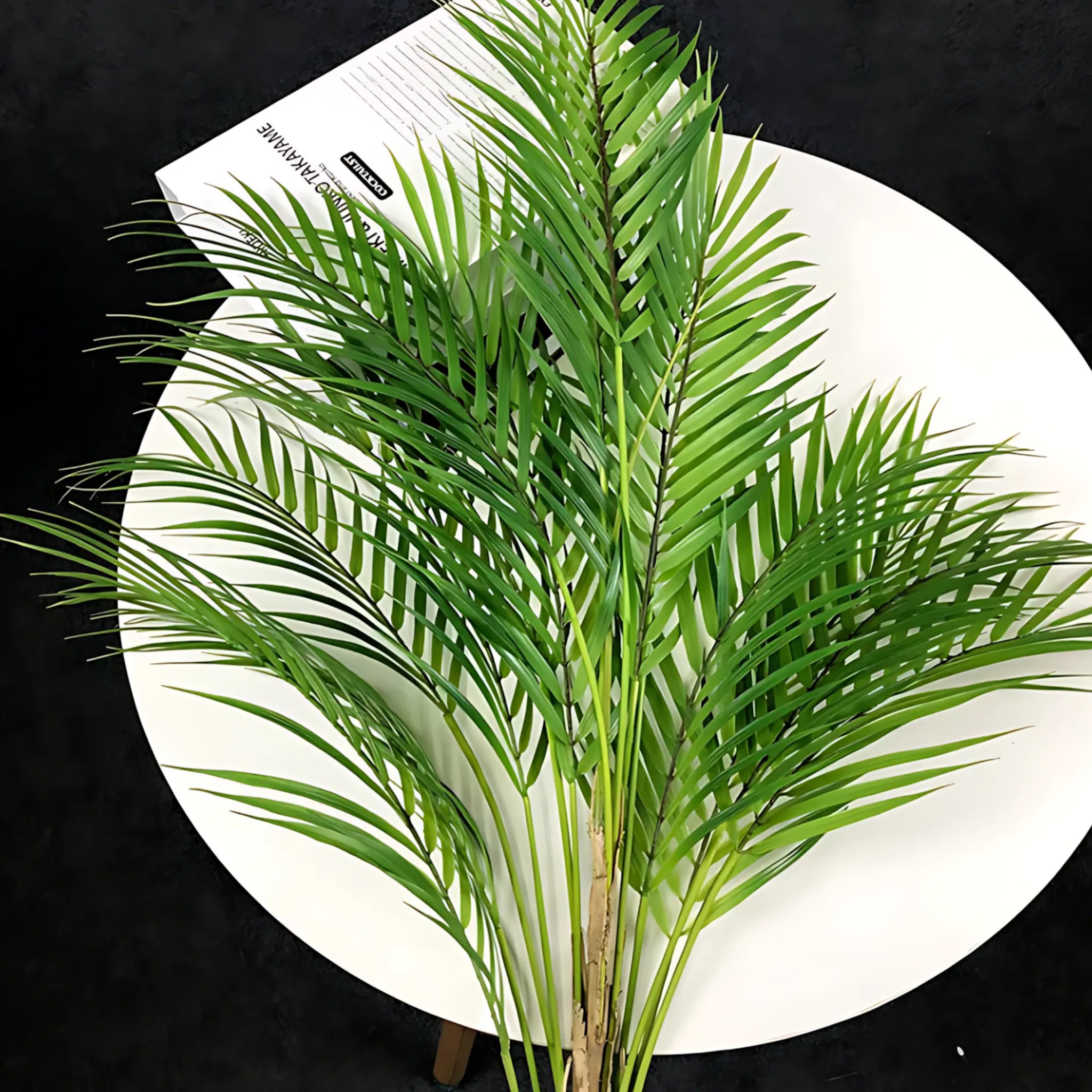 Faux palm tree