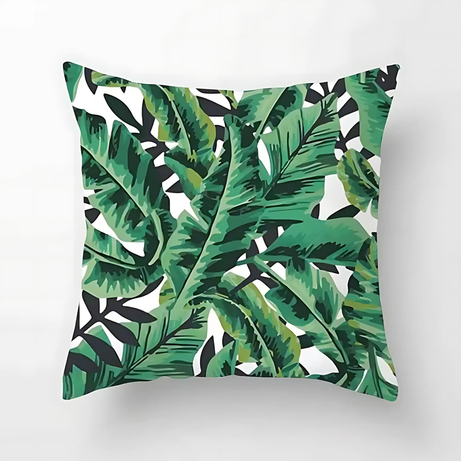 tropical plant cushion cover