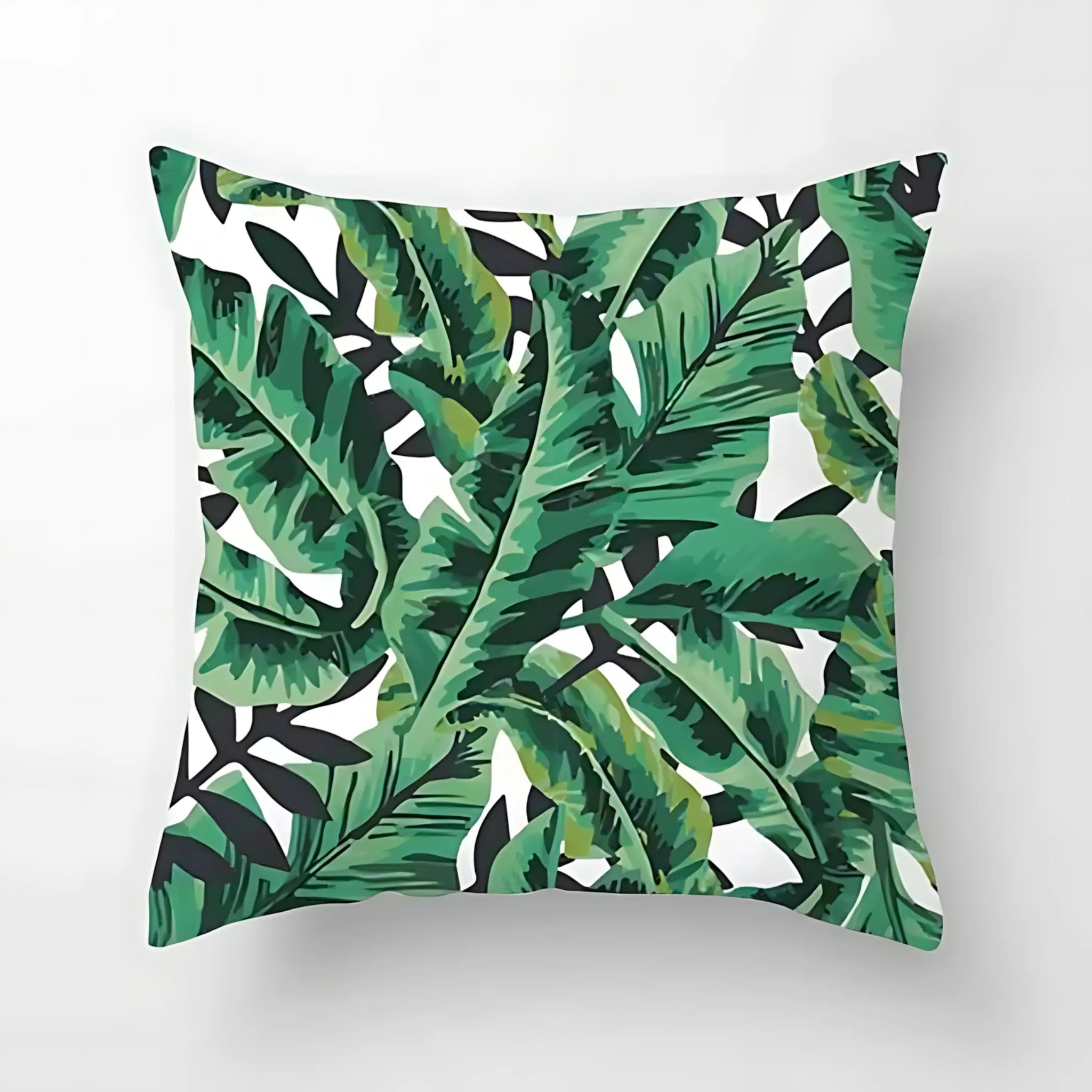 tropical plant cushion cover