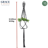 new beaded plant hanger