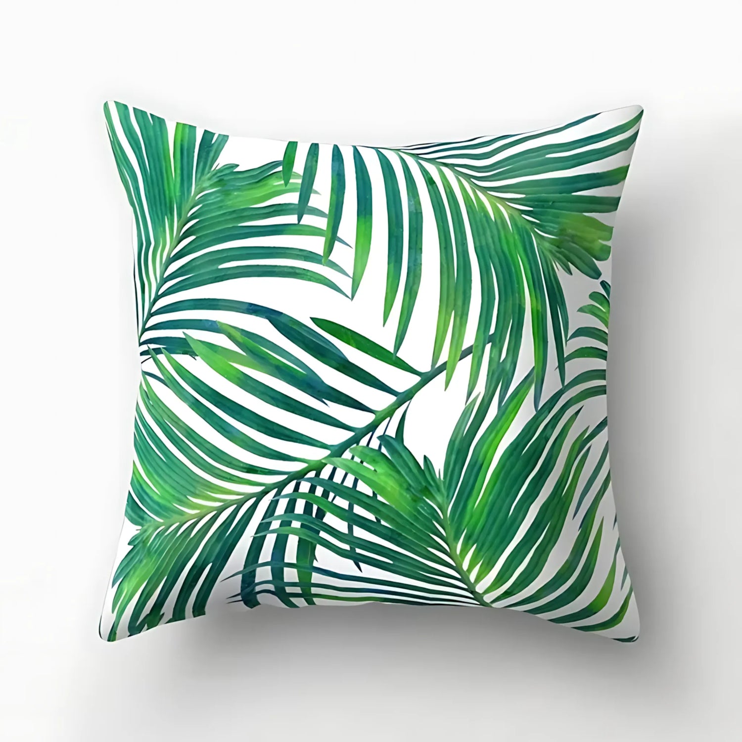 lush green leaf cushion