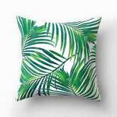 lush green leaf cushion