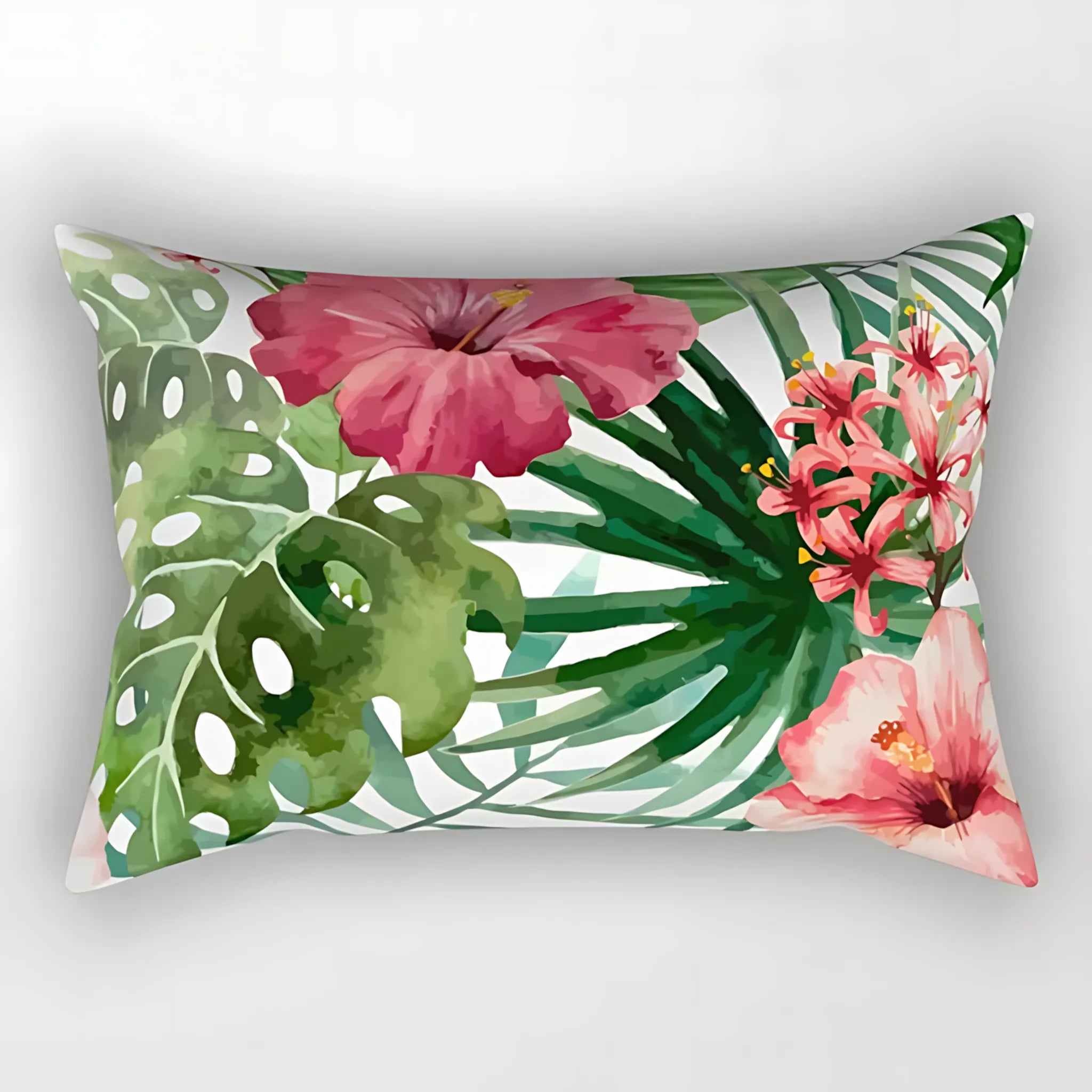boho floral pillow cover