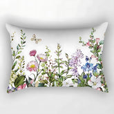 tropical pattern cushion cover