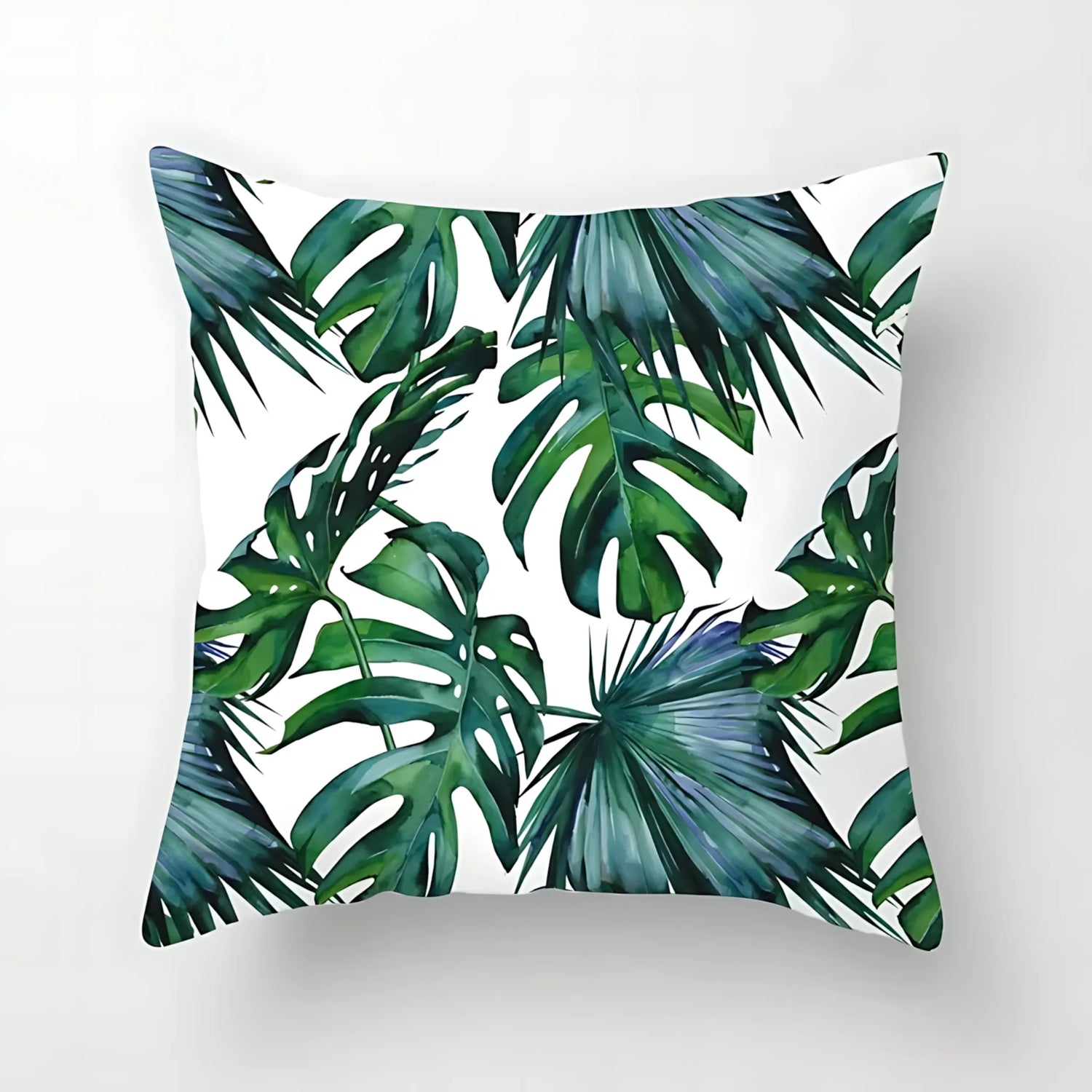vibrant tropical cushion case