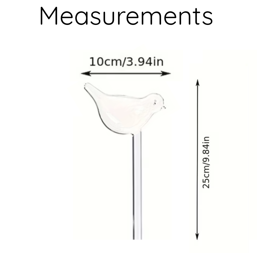 Bird Self-Watering Plant Stakes (Set of 6) – Clearance