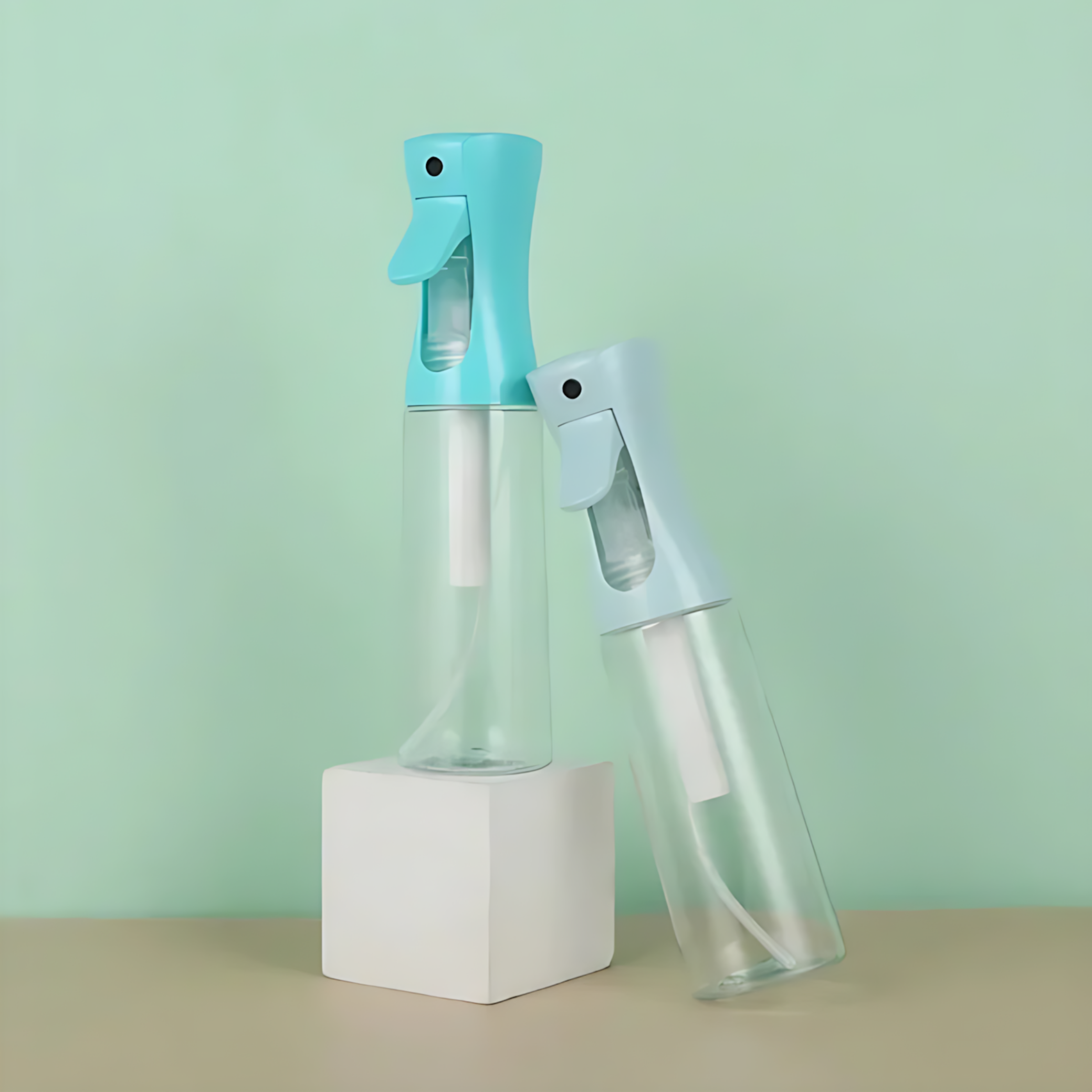 Continuous spray bottle
