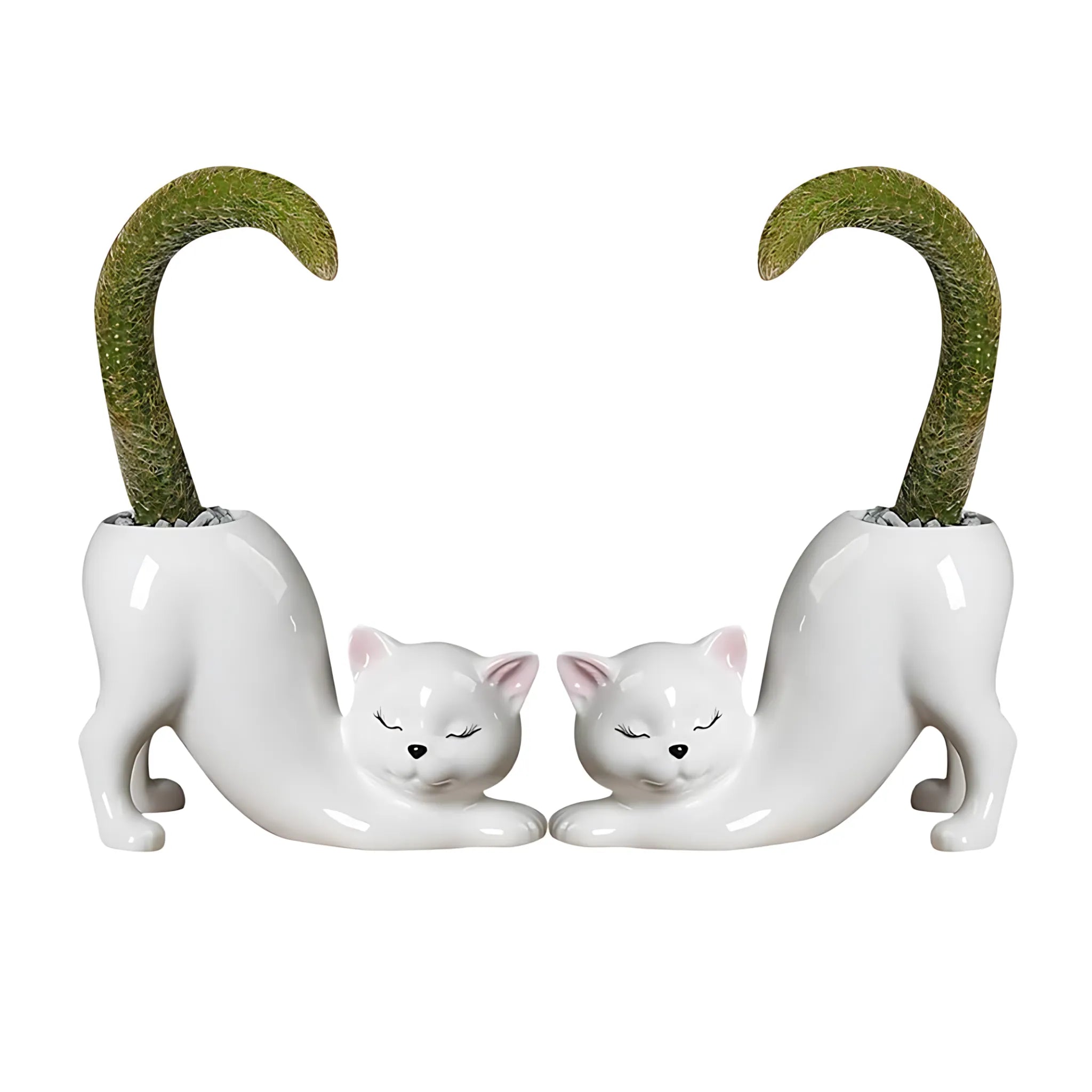 Decorative Cat Plant Pot