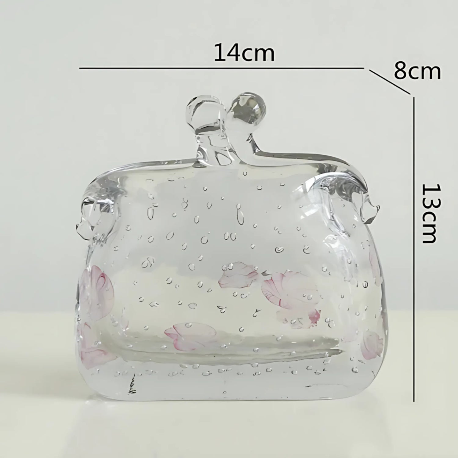 Wrinkled texture vase