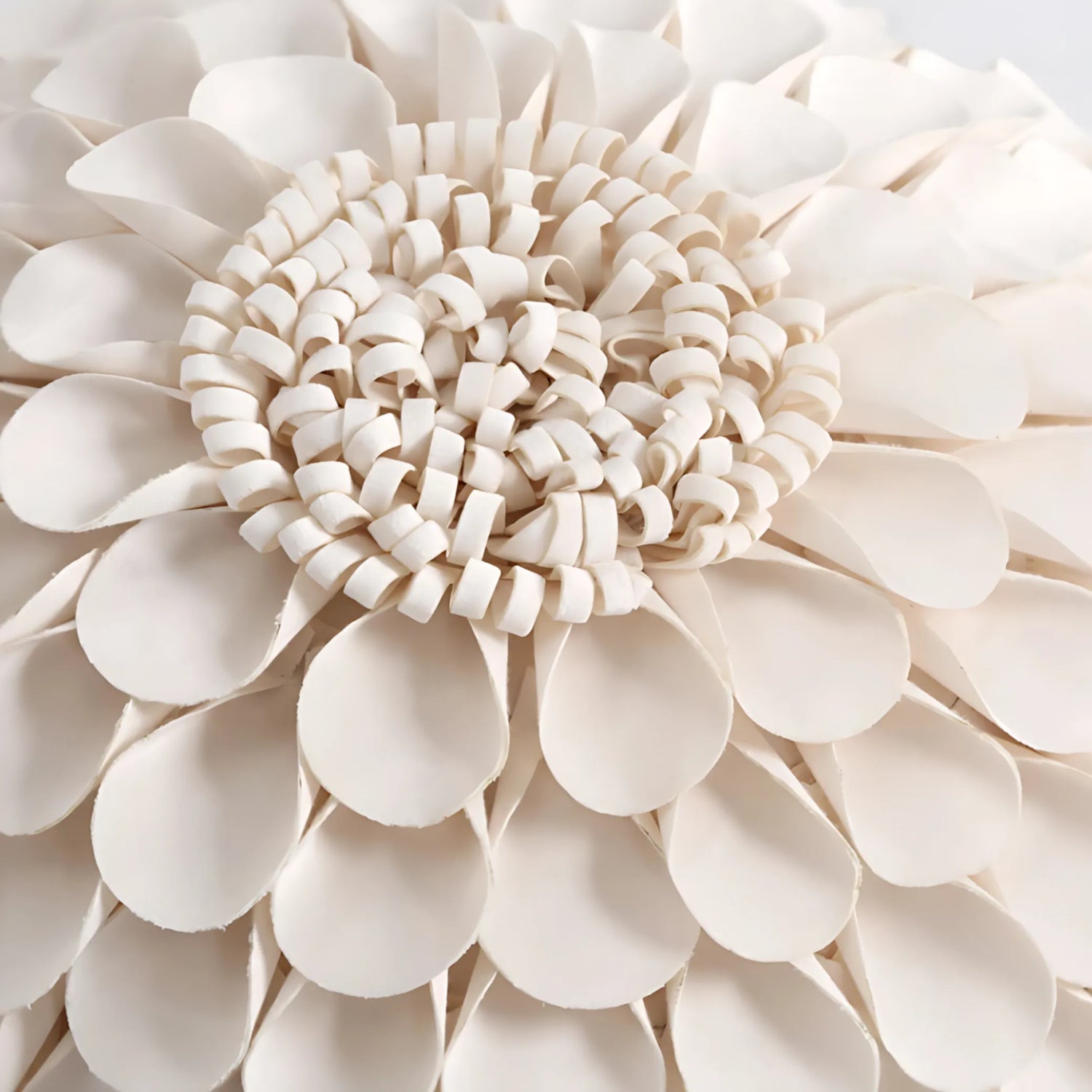 3D floral pillow