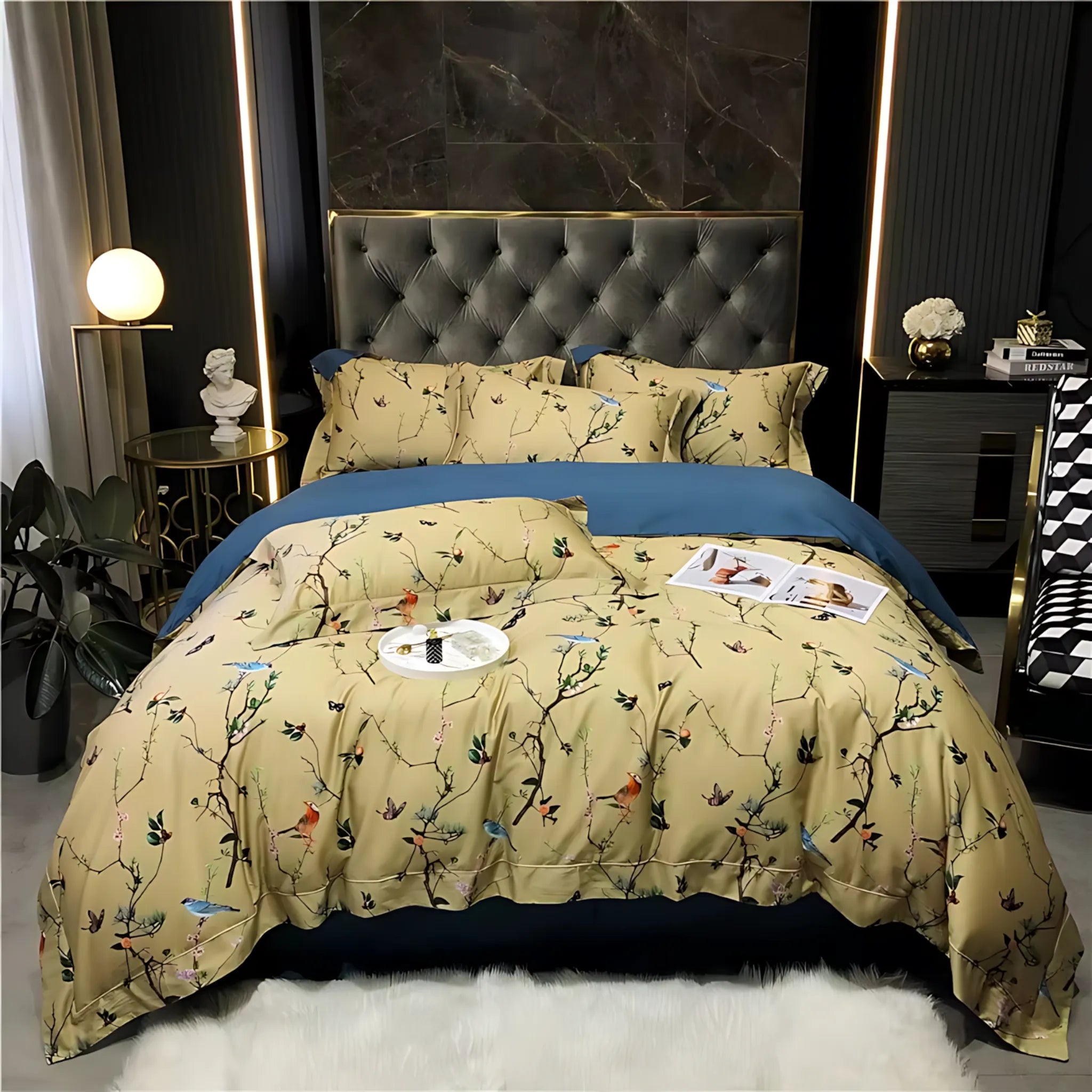 king size floral duvet set