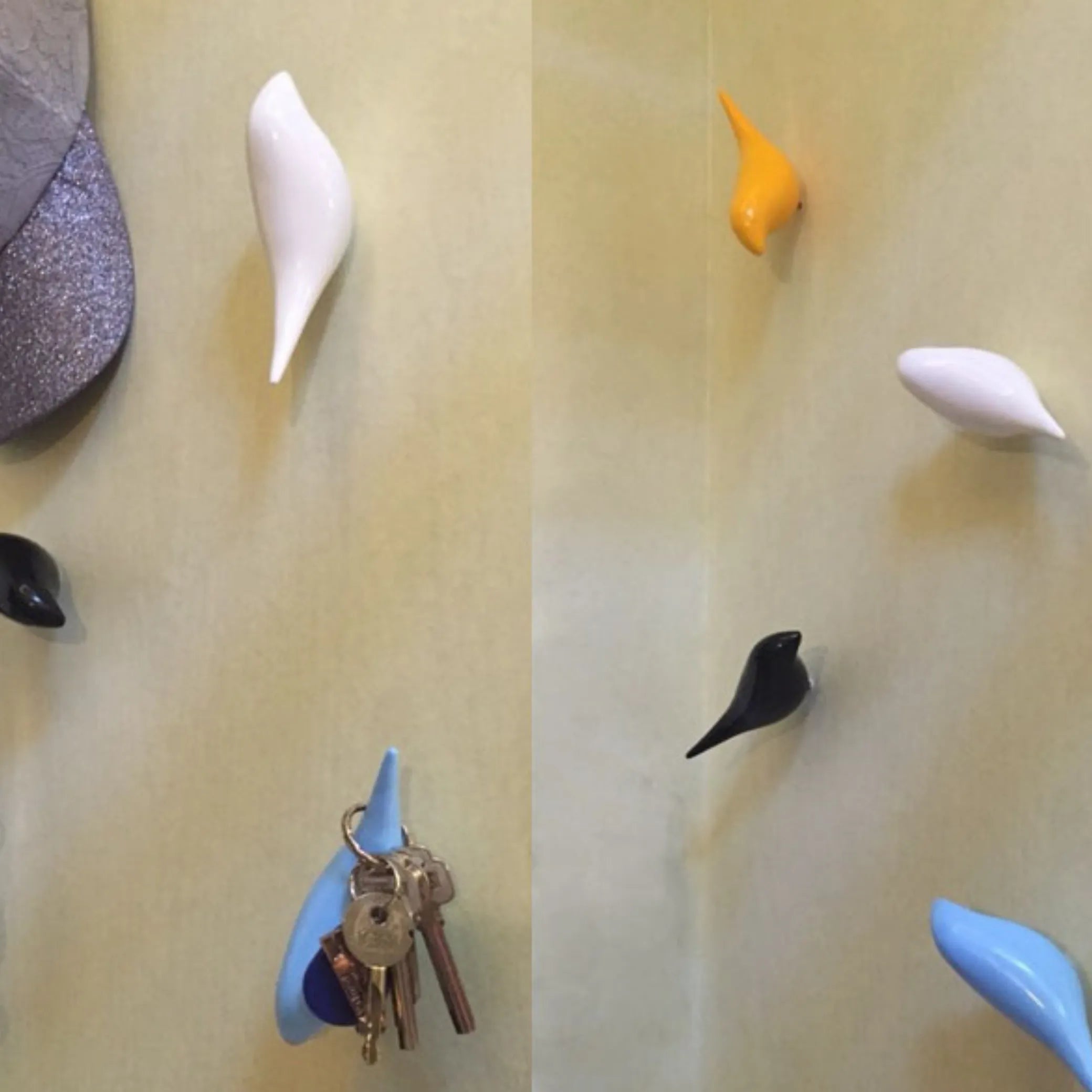 creative wall mounted birds