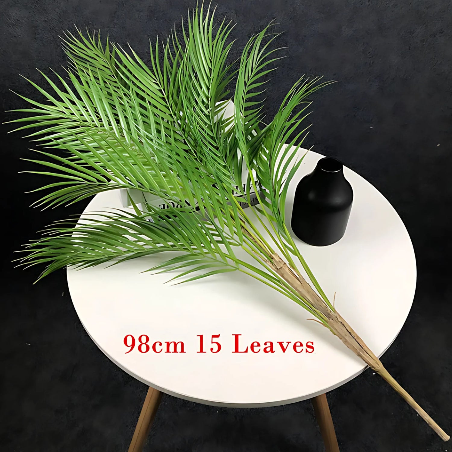 Outdoor artificial palm tree