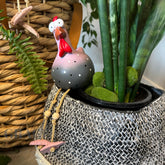 Whimsical chicken decor