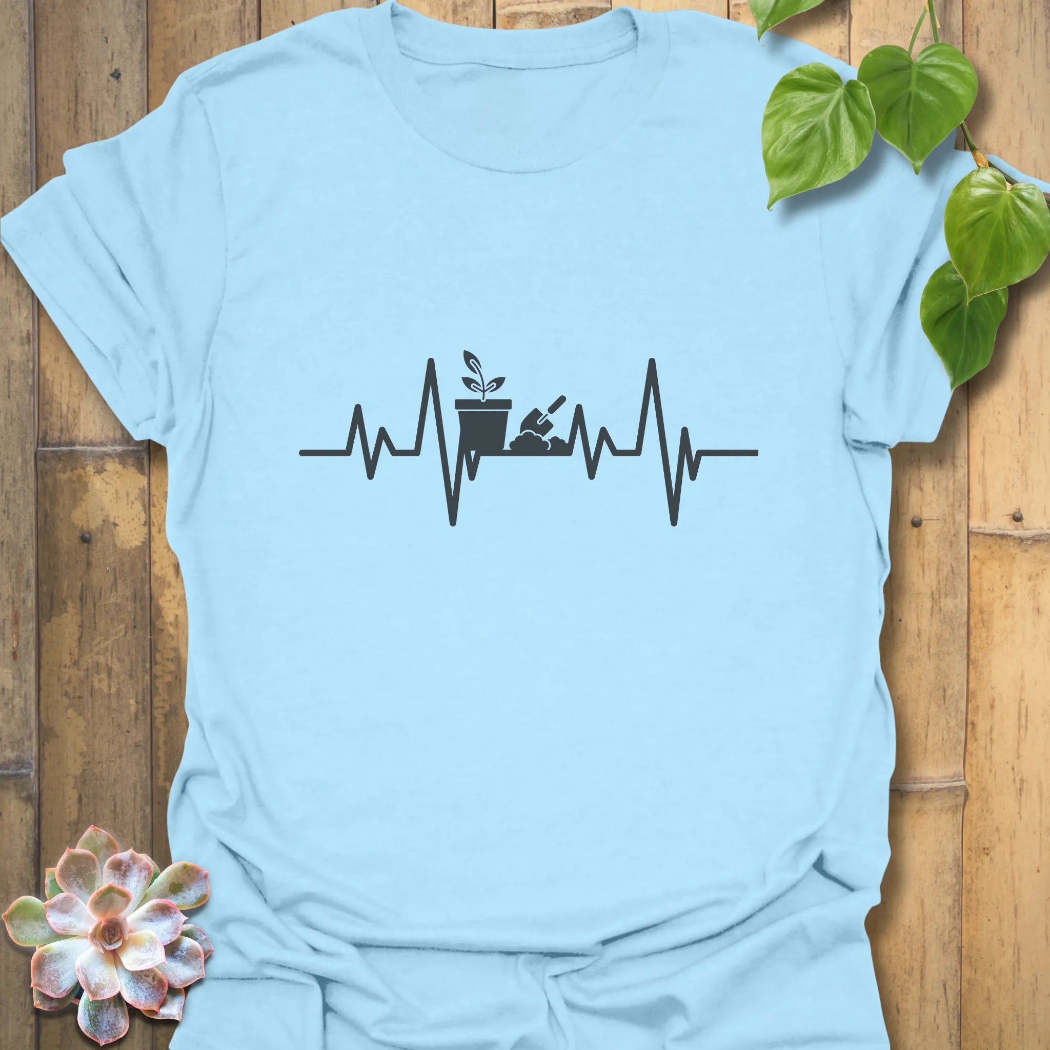 Botanical print tee