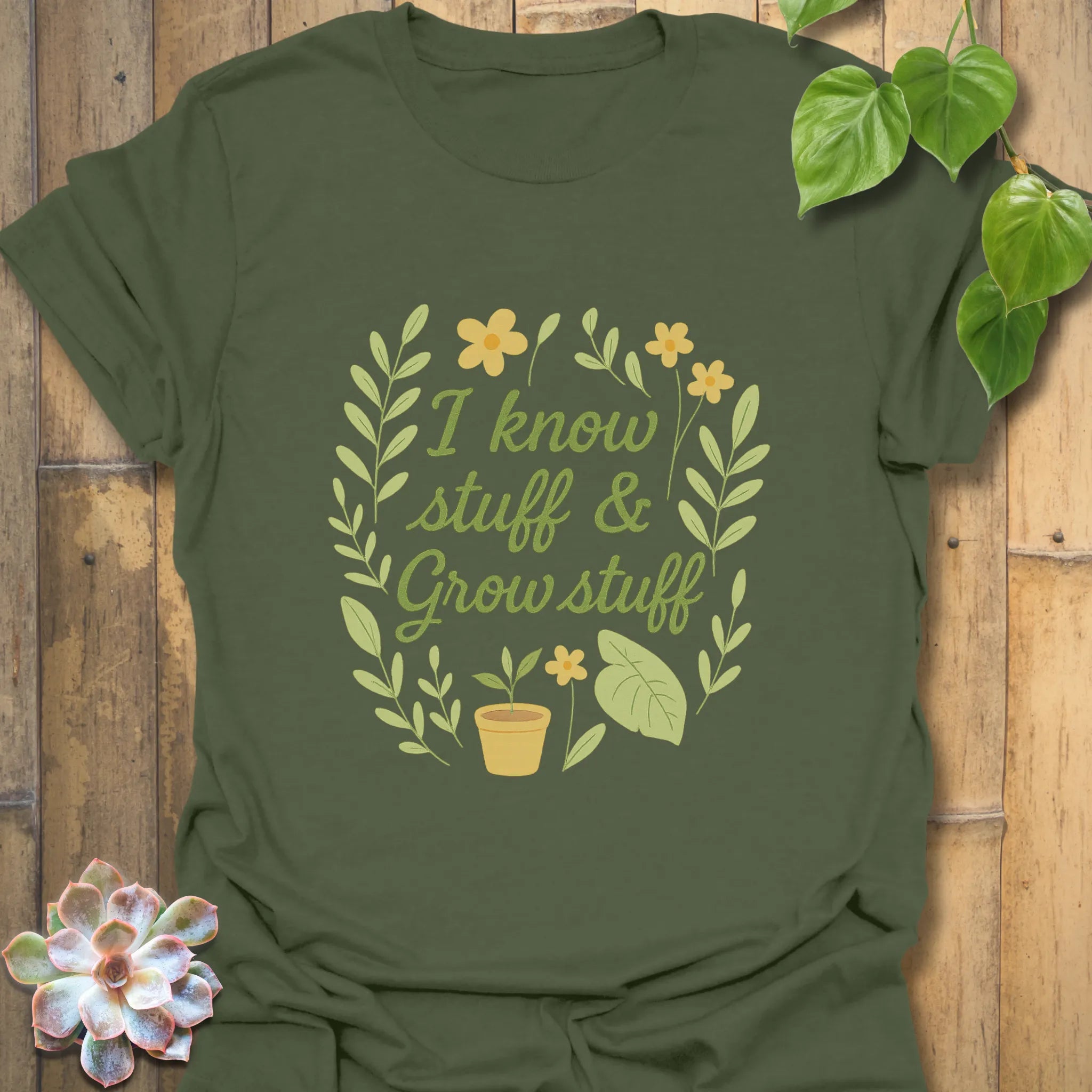 Grow stuff T-shirt