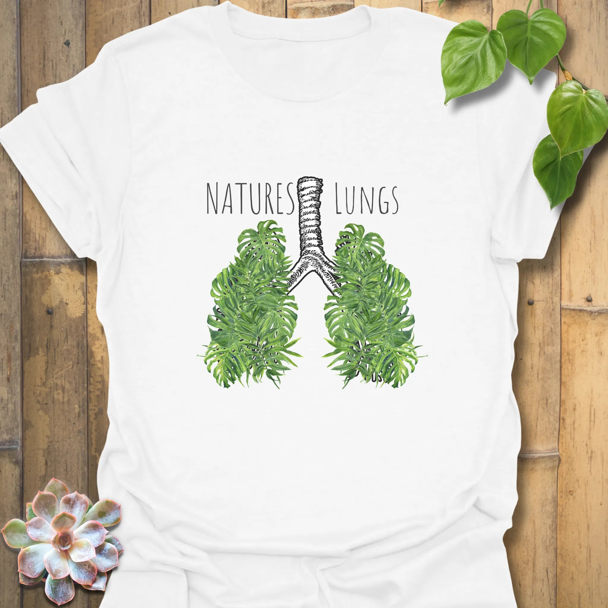 Environmental message T-shirt