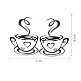 Coffee shop wall decoration