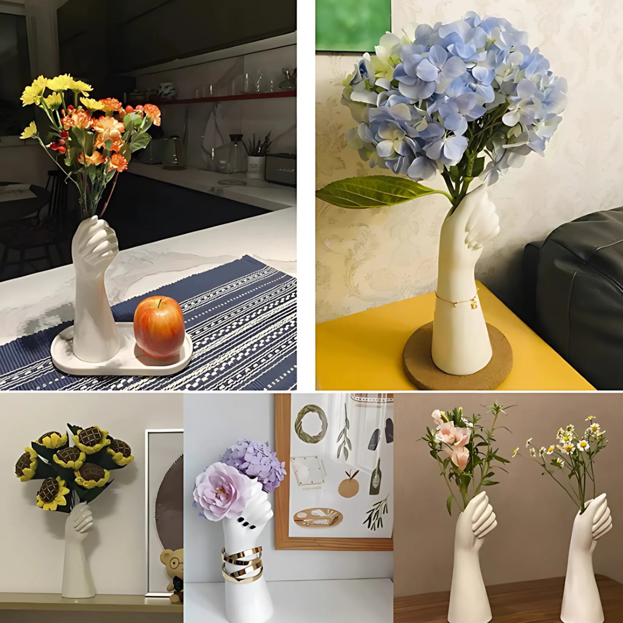 contemporary flower vase