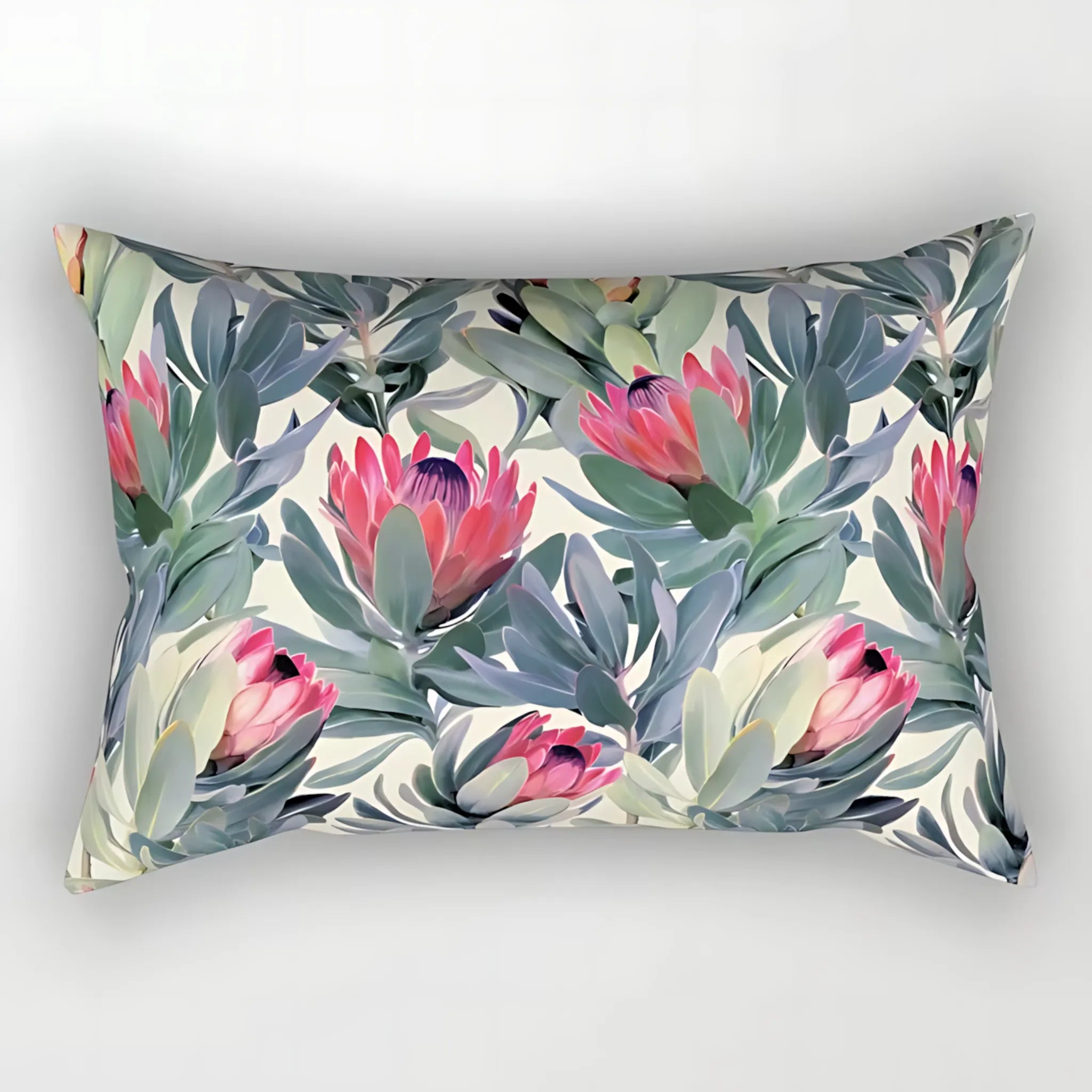 garden-style cushion cover