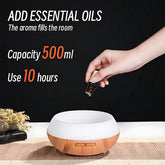 Ultrasonic air humidifier