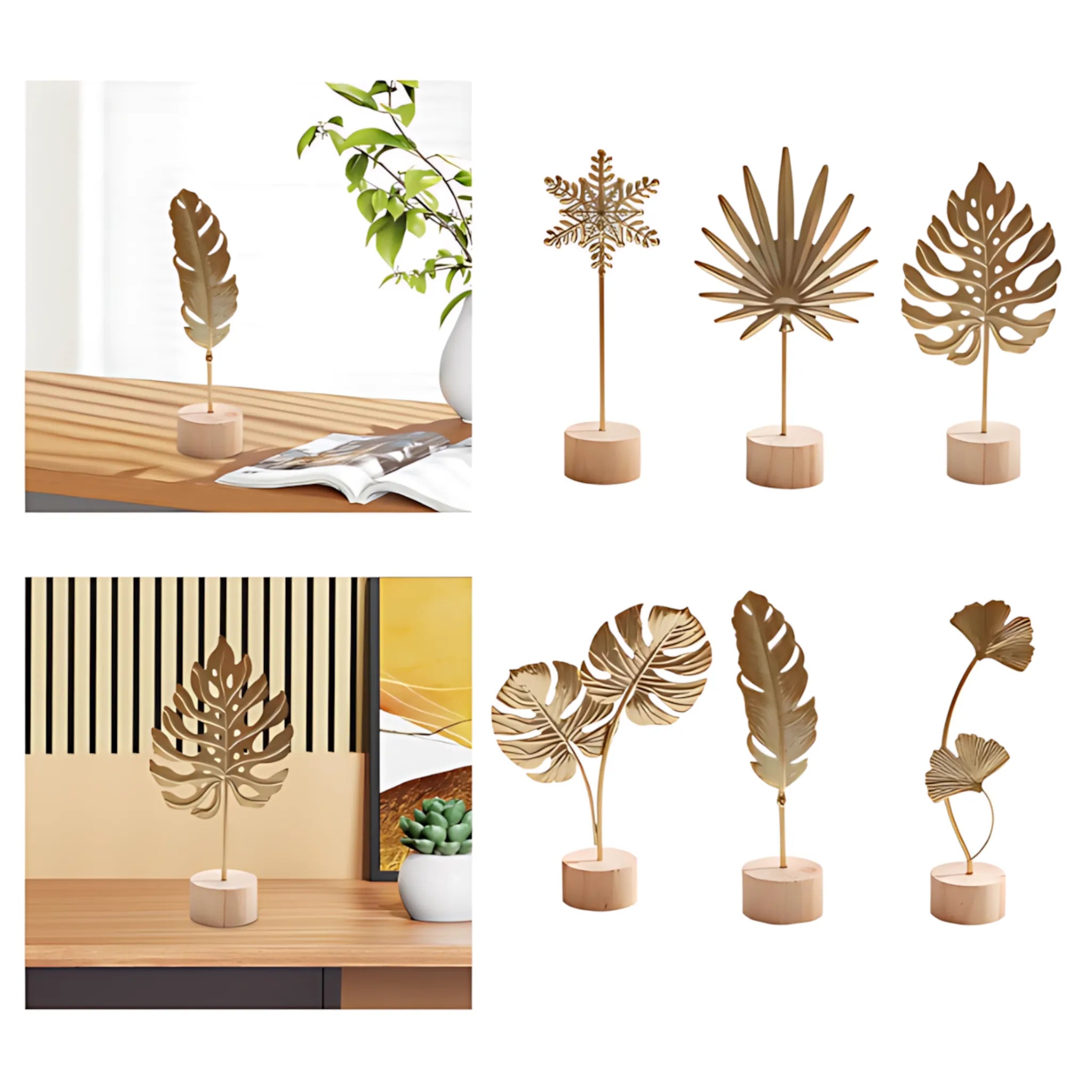 Elegant metal sculpture
