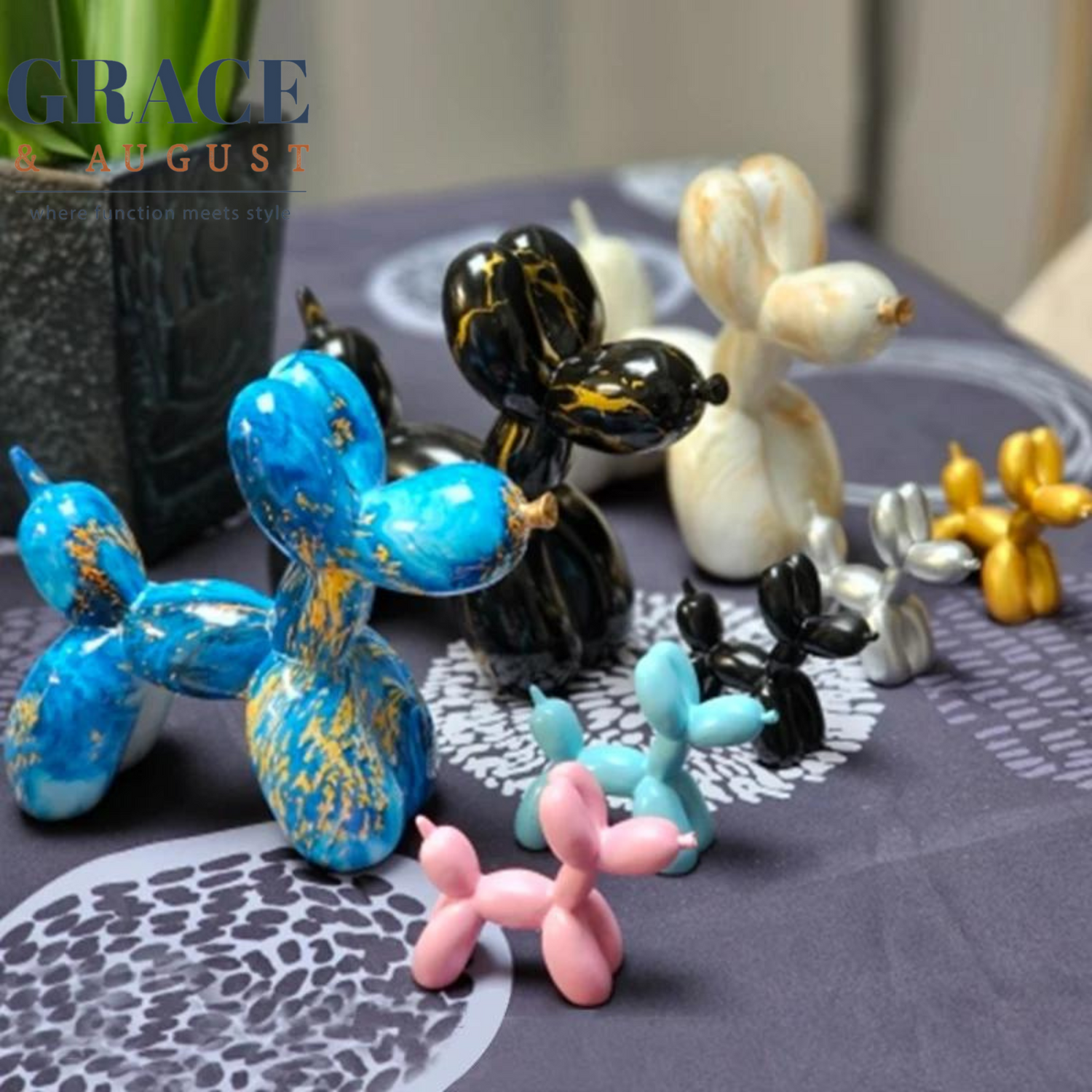 Handmade animal statue
