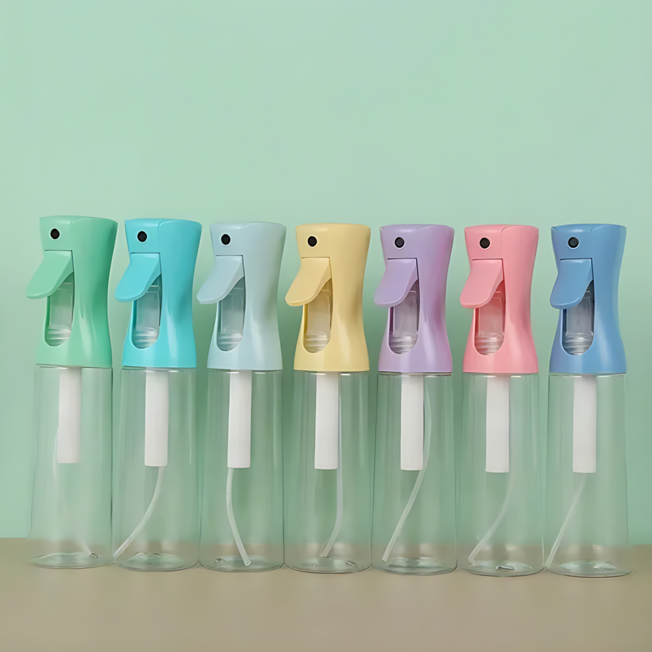 Refillable mist spray bottle